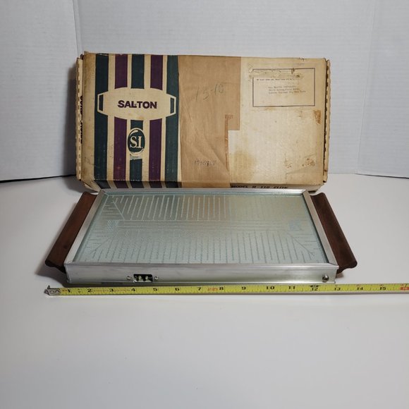 Salton Hotray Automatic Food Warmer Model H-110 Vintage - Picture 9 of 10